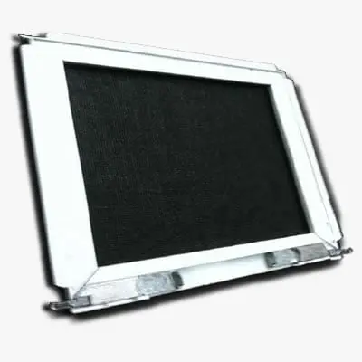 Coastal Industries | Storm Window Screen with flange top & sides
